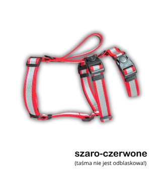 Szelki antyucieczkowe z rączką M/L