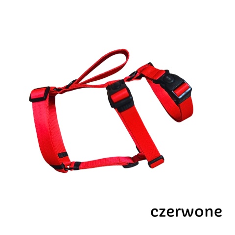 Szelki antyucieczkowe z rączką M/L